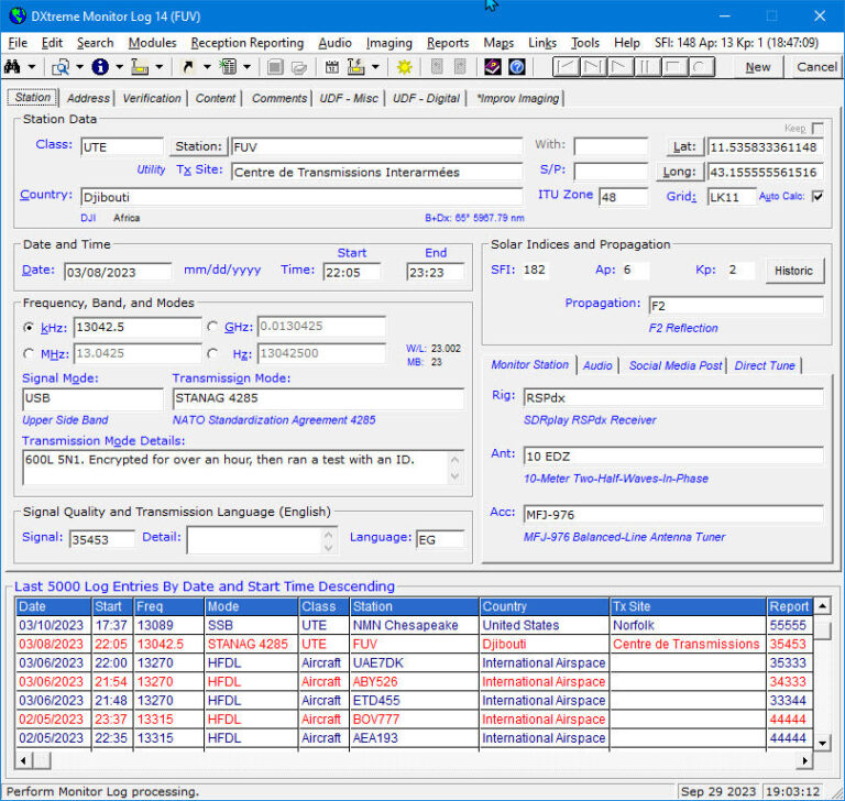 DXtreme Monitor Log 14 – HAMRADIO